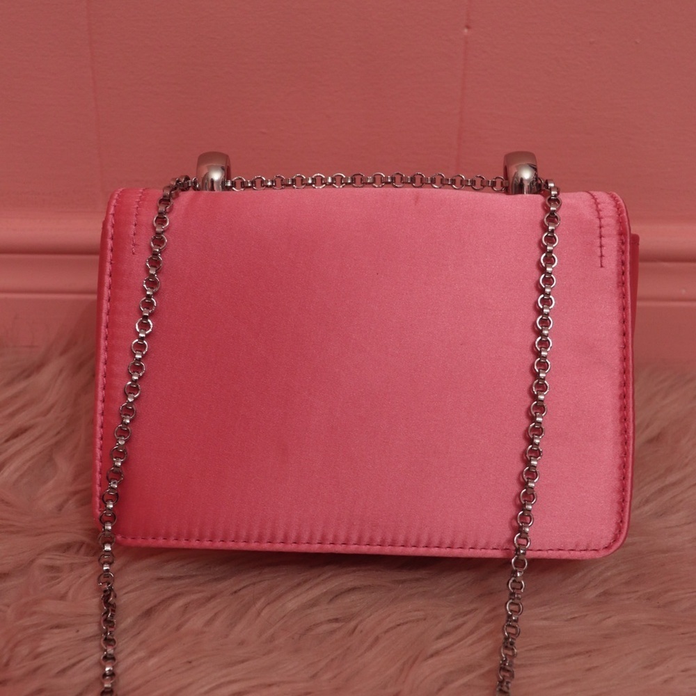ALDO Pink Women's Bag with Rhinestone Buckle - Picture 6 of 6
